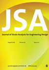 JOURNAL OF STRAIN ANALYSIS FOR ENGINEERING DESIGN封面
